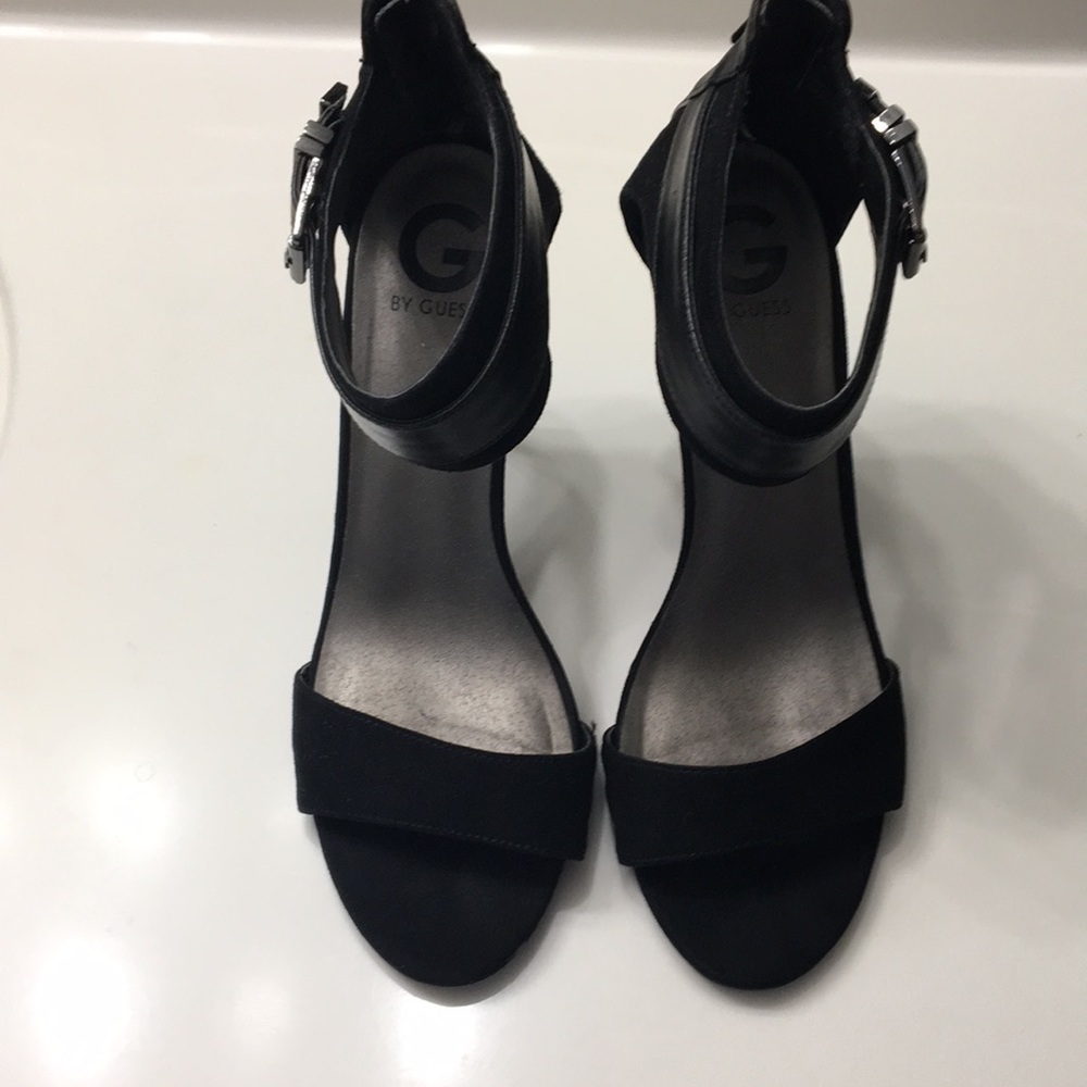 Guess Black High Heels Size 10